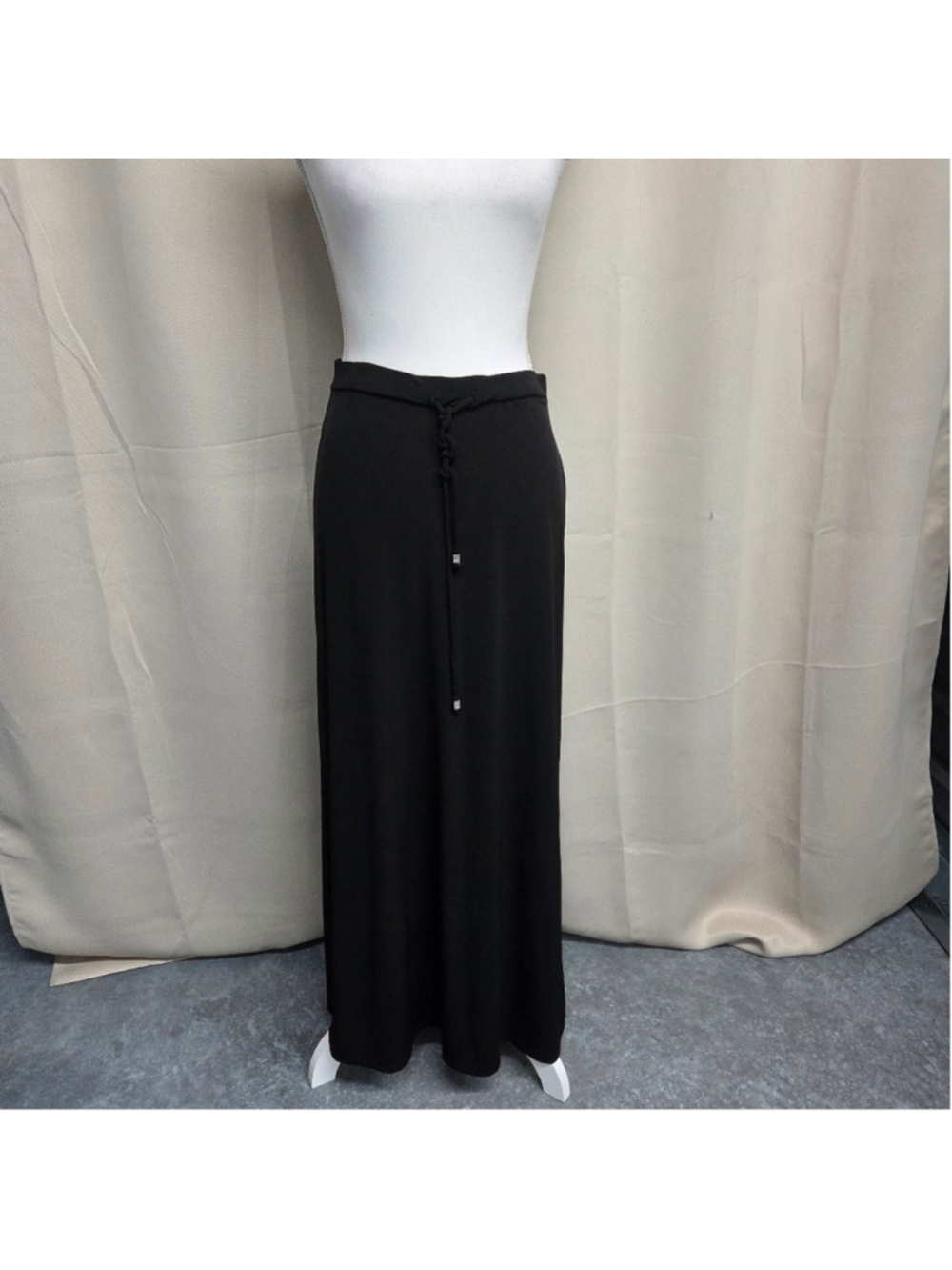 Michael Kors Classic Black Maxi Skirt Whimsigoth Size S